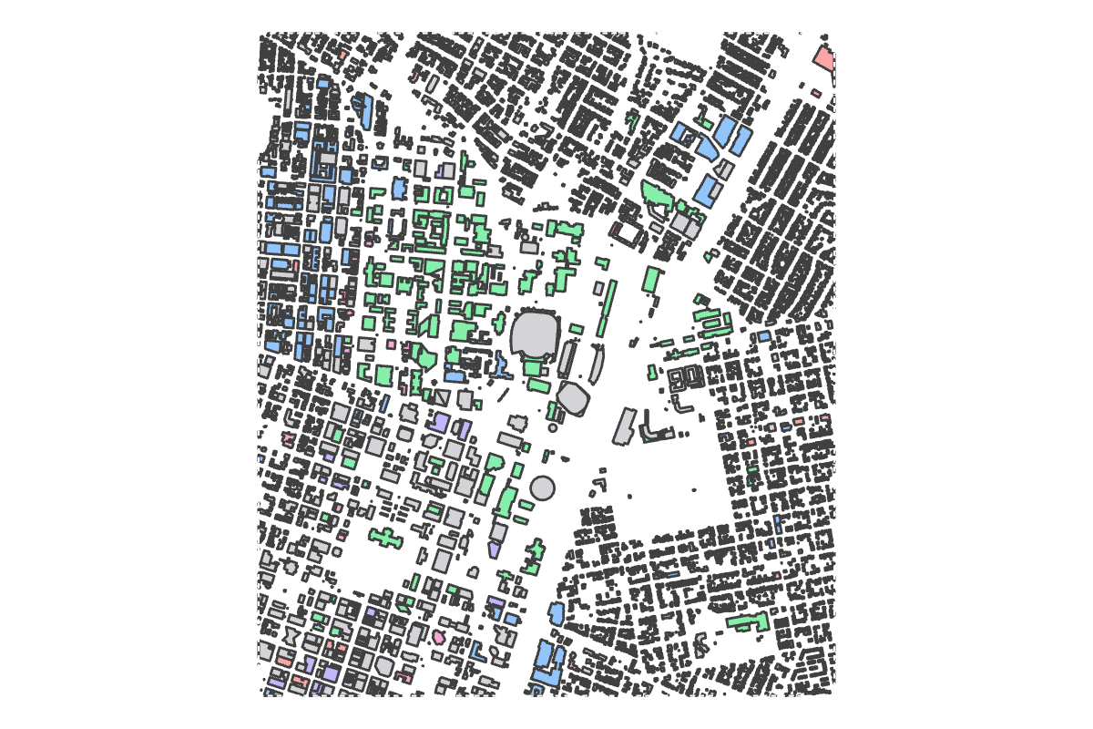 Program breakdown map