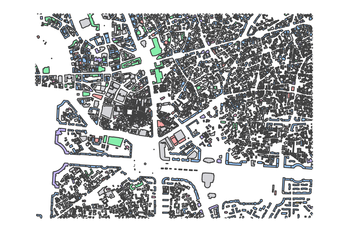 Program breakdown map
