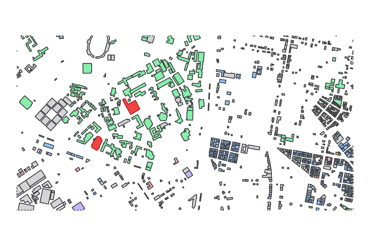 Program breakdown map