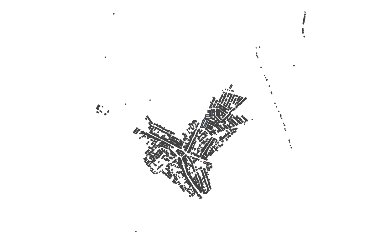 Program breakdown map