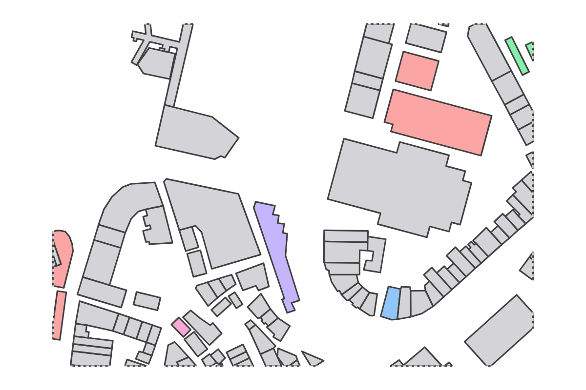 Program breakdown map