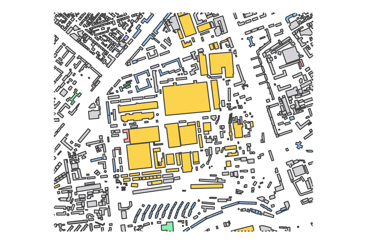 Program breakdown map