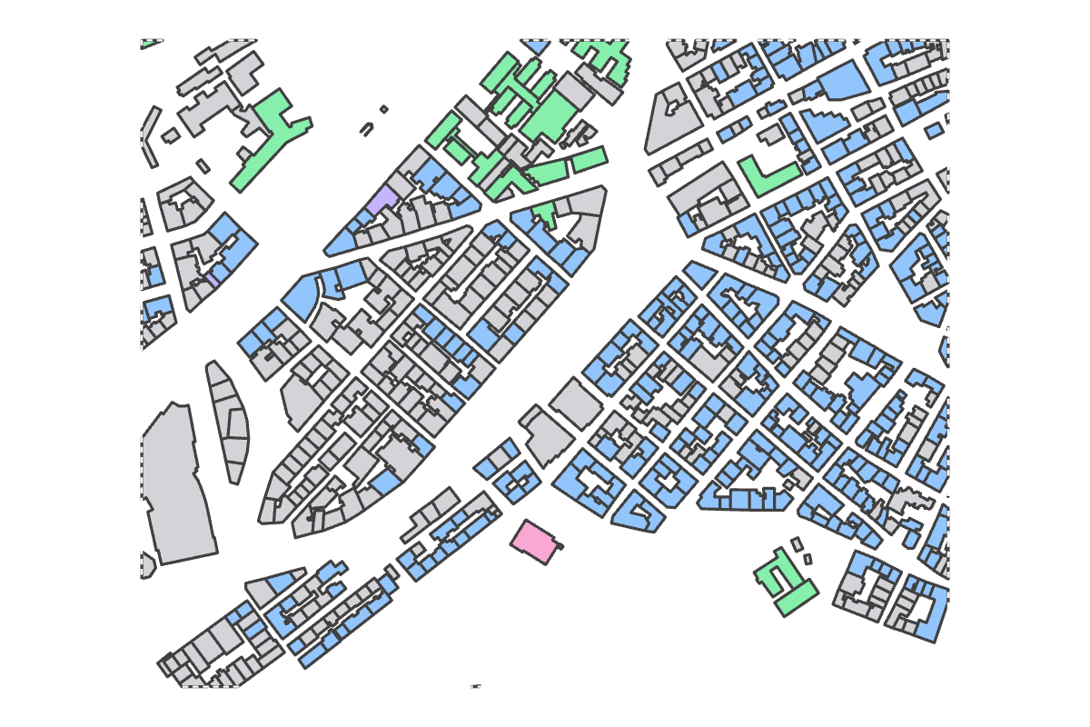 Program breakdown map