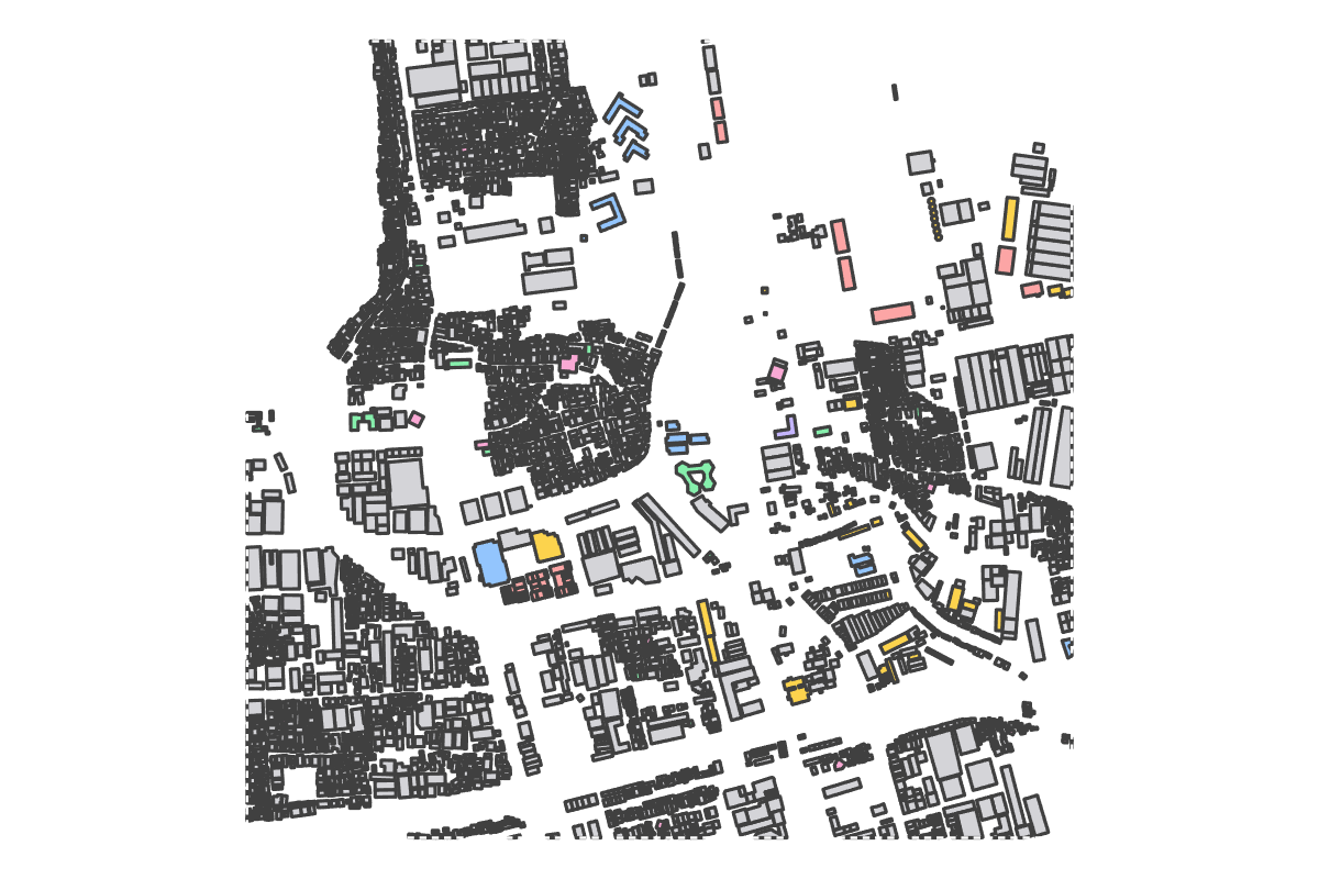Program breakdown map