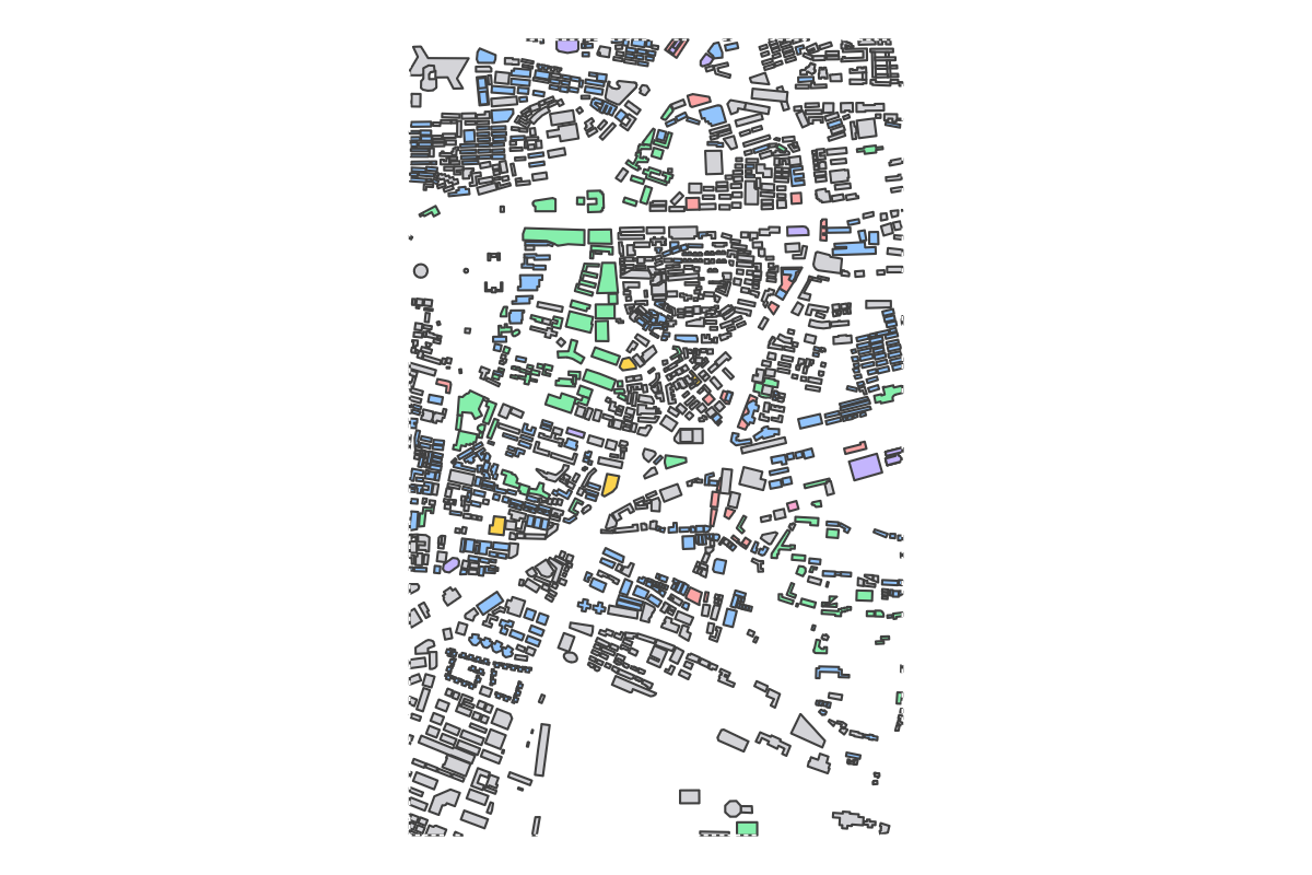 Program breakdown map