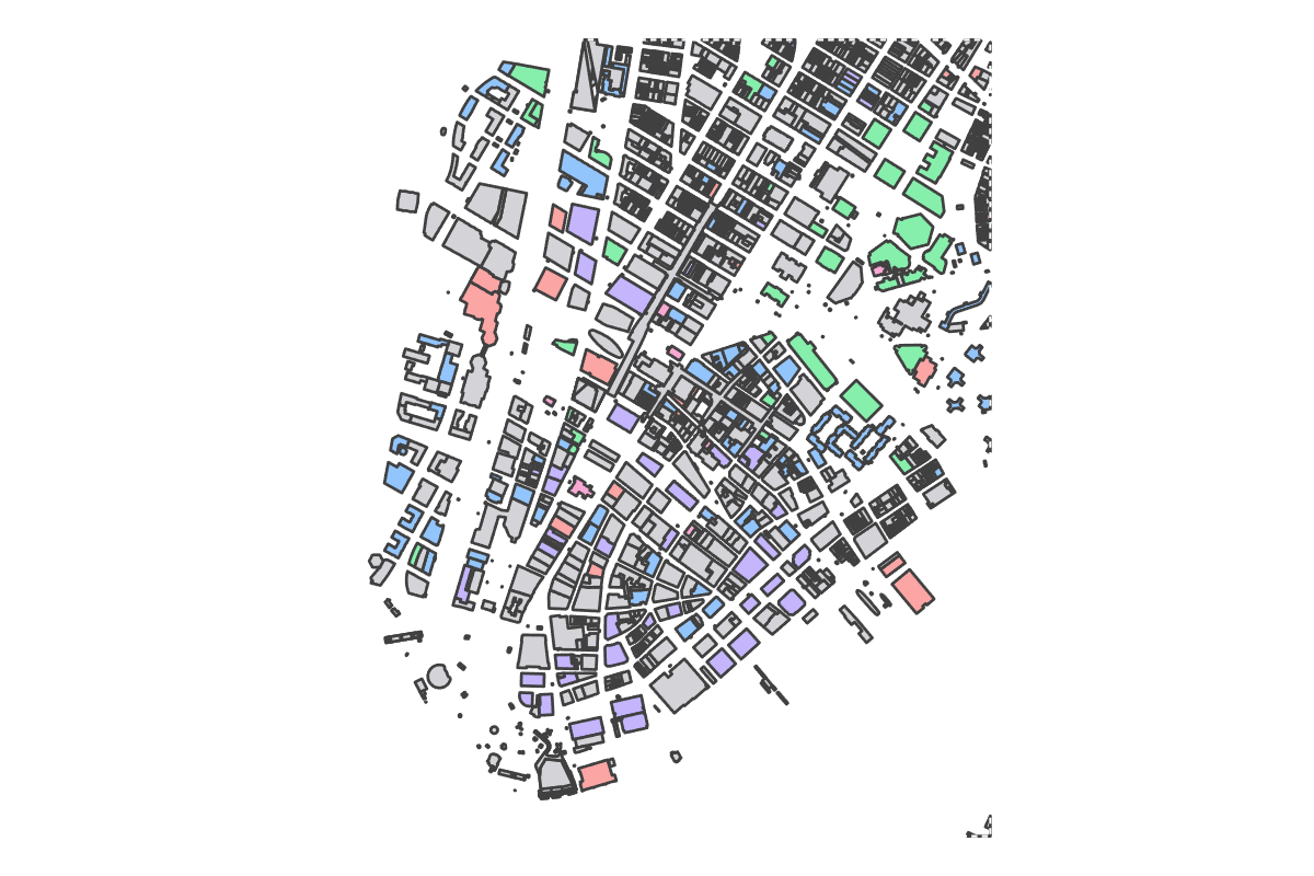 Program breakdown map
