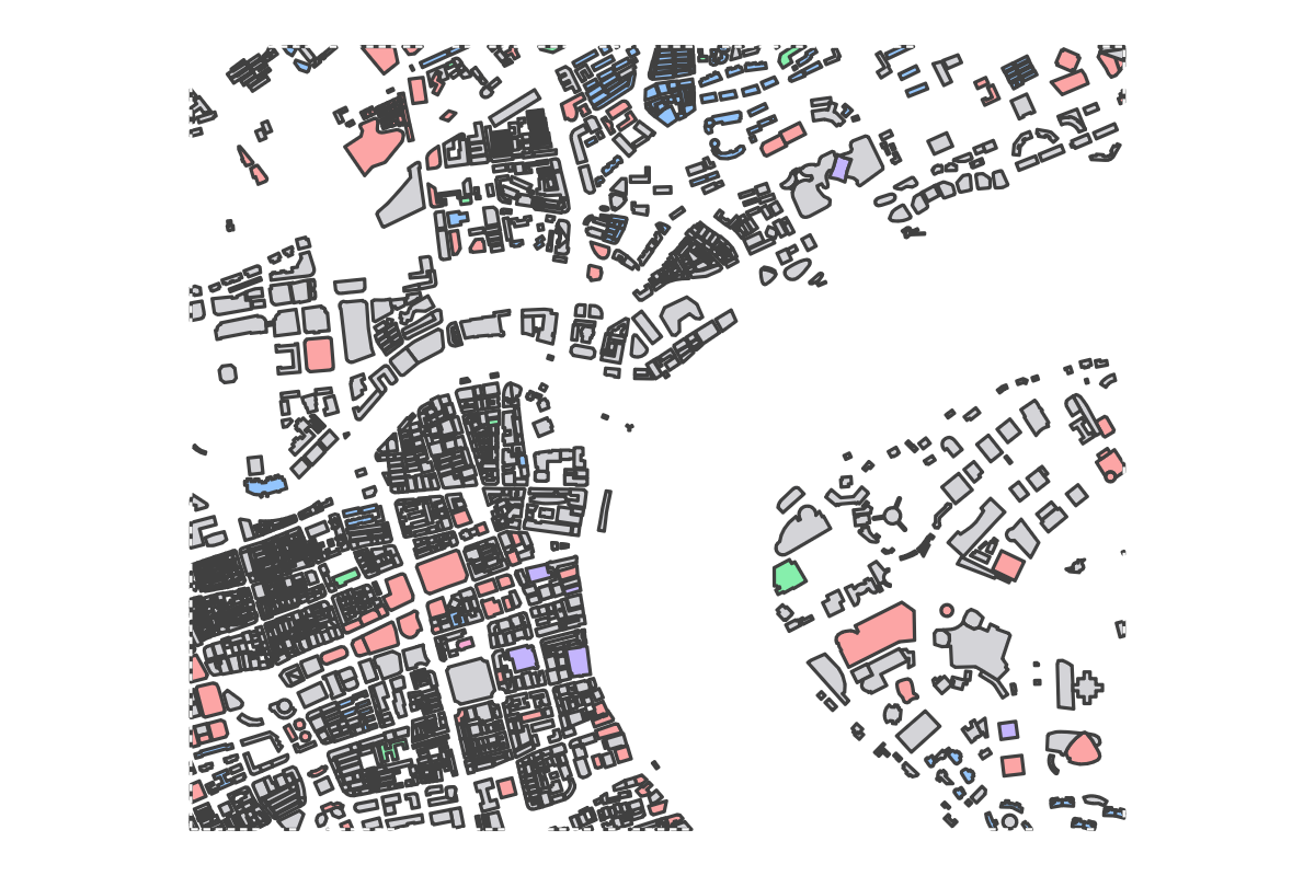 Program breakdown map