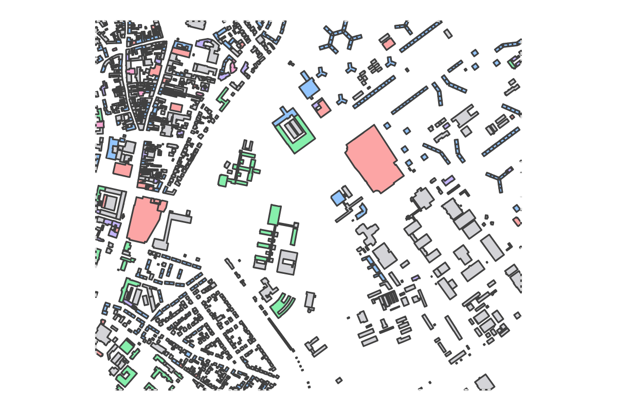 Program breakdown map