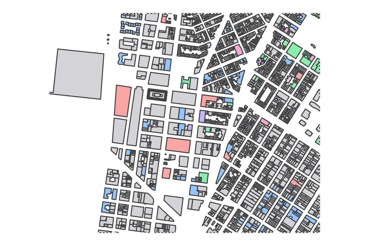 Program breakdown map