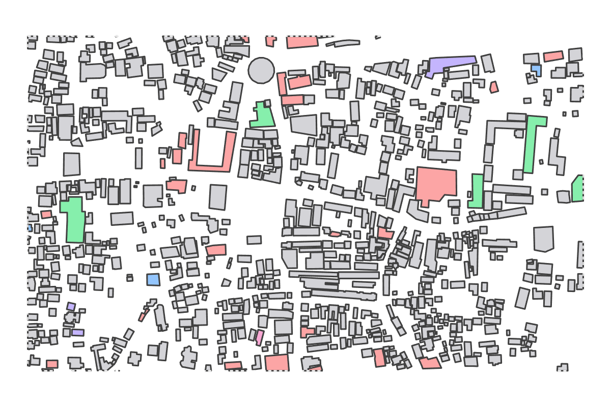 Program breakdown map