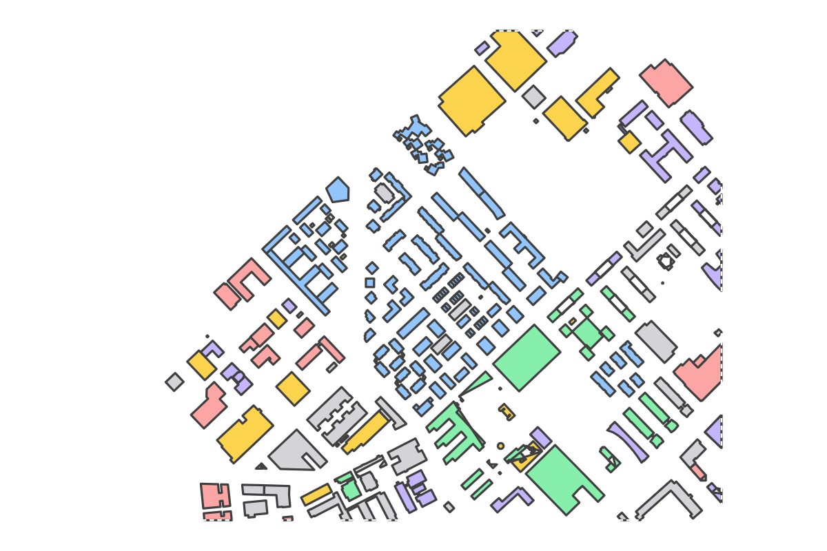 Program breakdown map