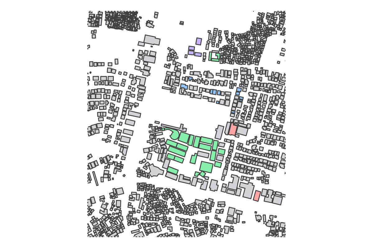Program breakdown map