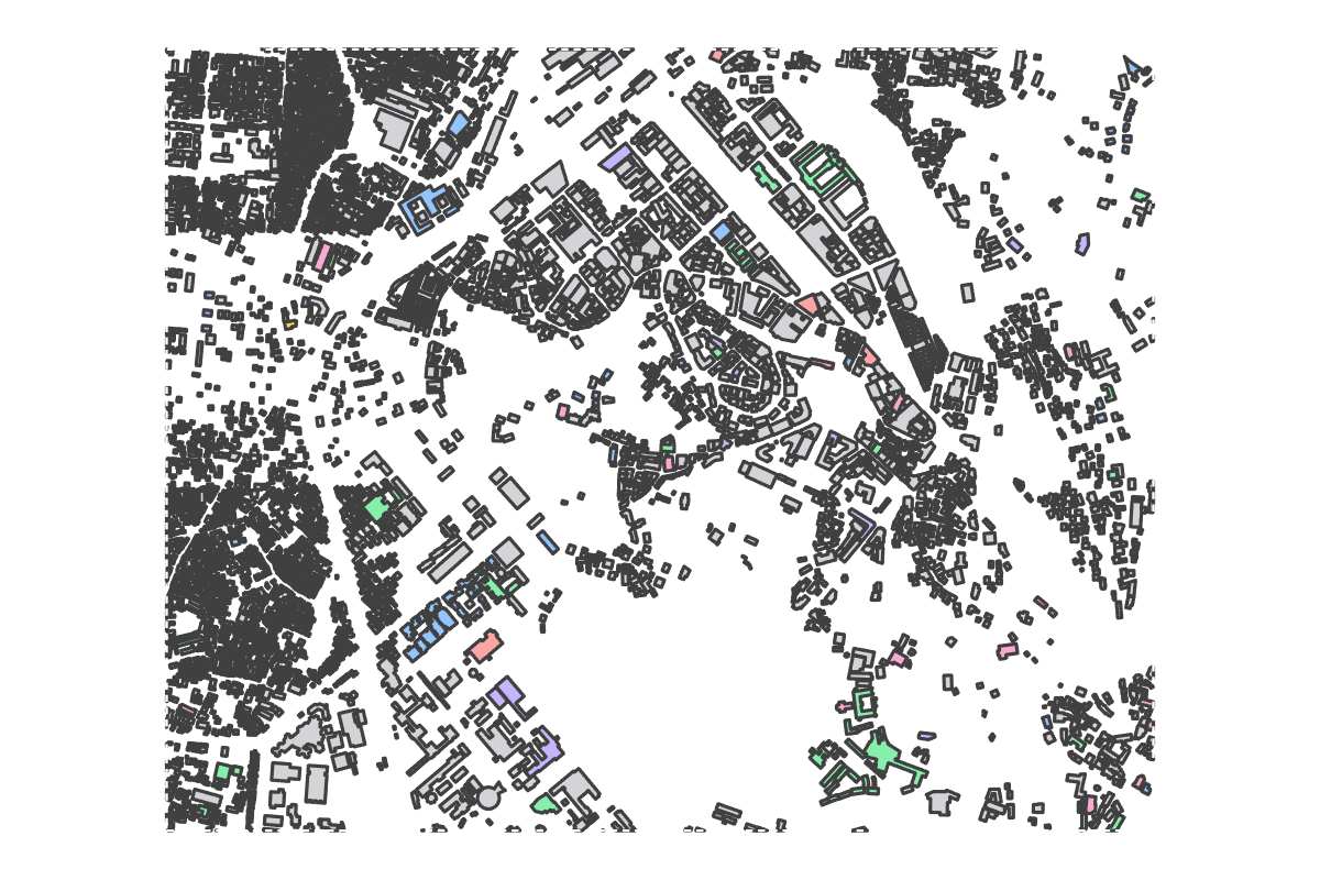 Program breakdown map