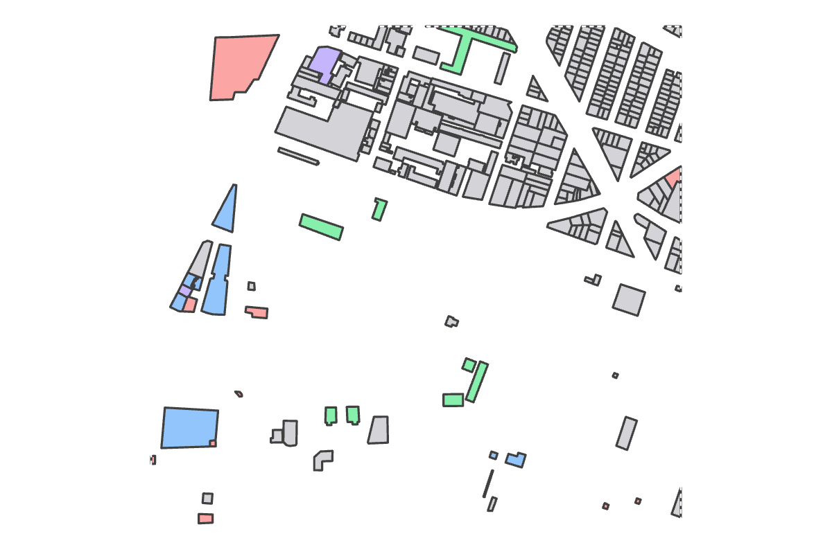Program breakdown map