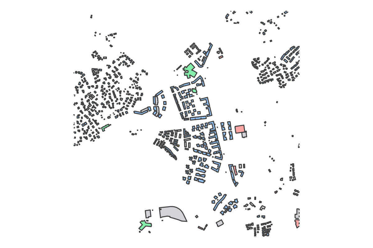Program breakdown map