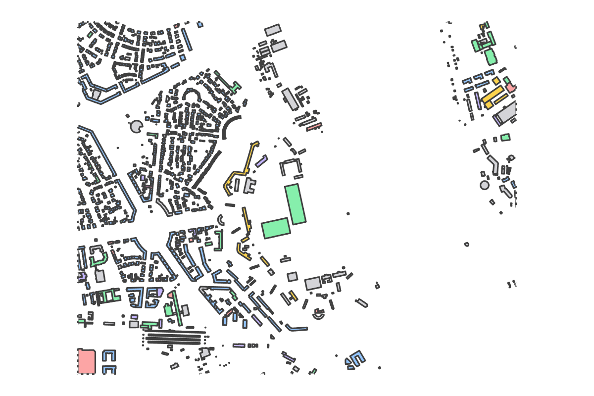Program breakdown map