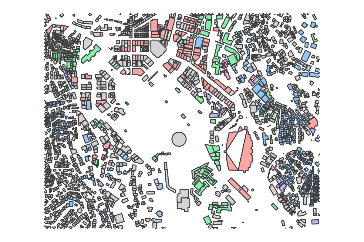 Program breakdown map