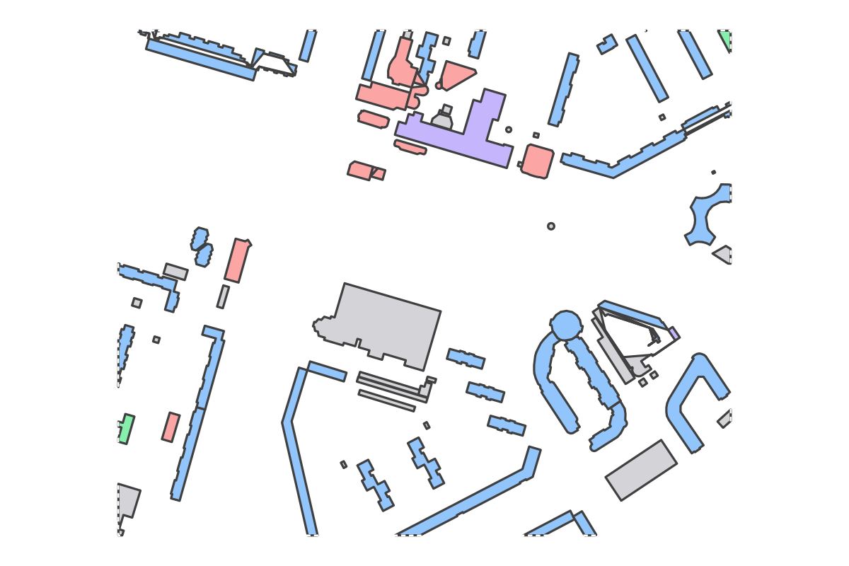 Program breakdown map