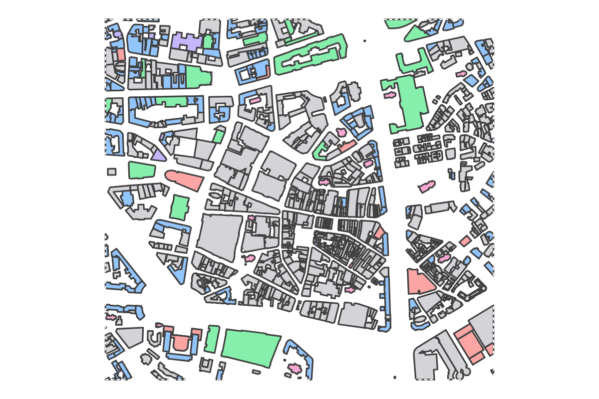 Program breakdown map