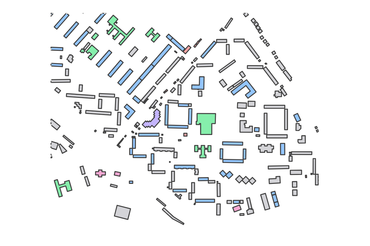 Program breakdown map