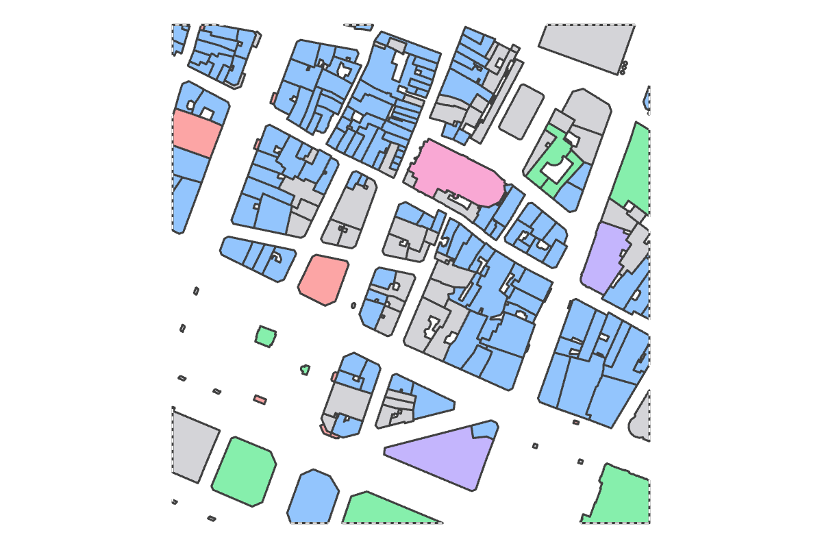 Program breakdown map
