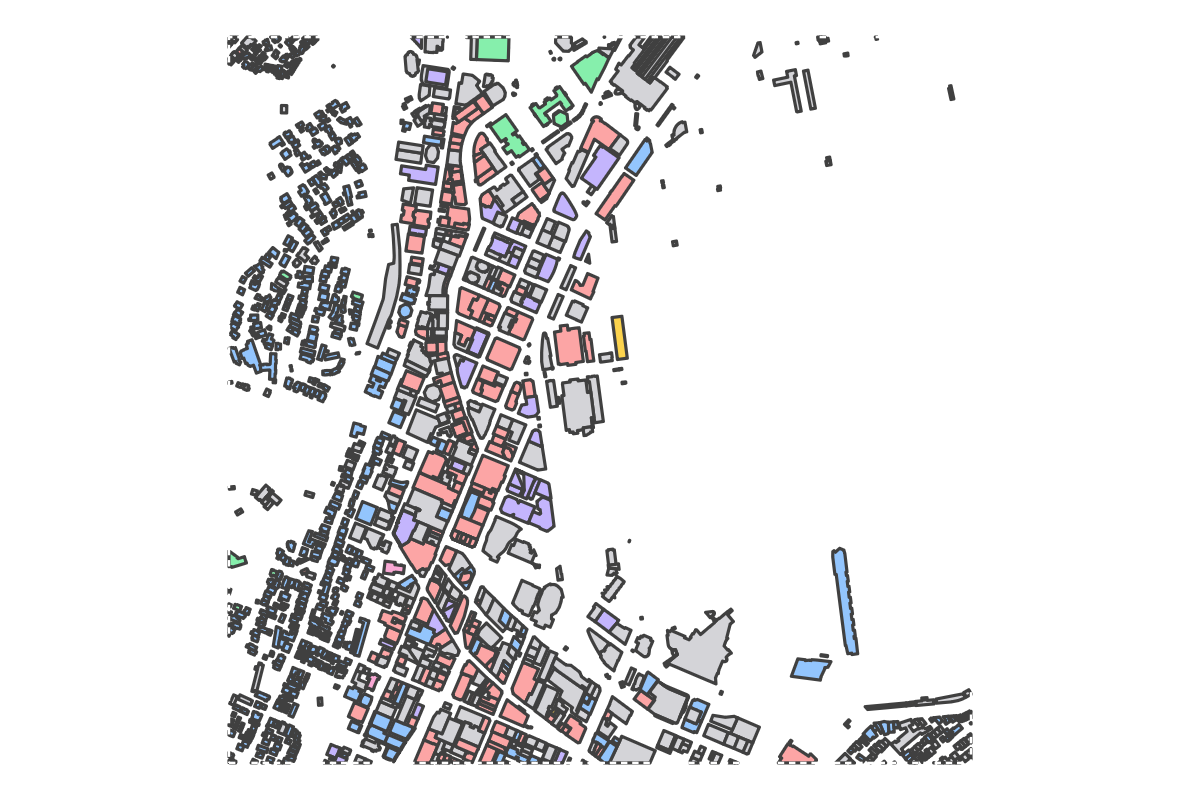Program breakdown map