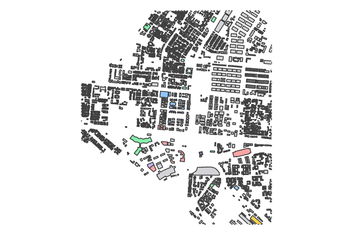 Program breakdown map