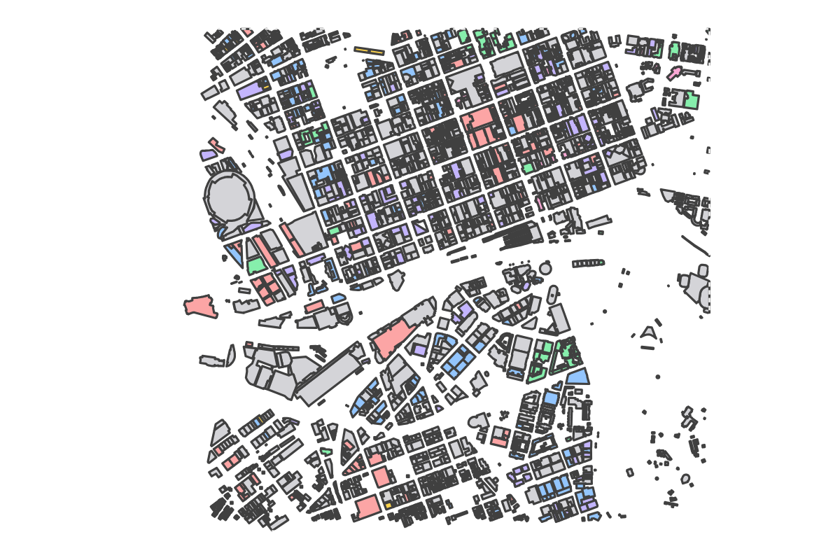 Program breakdown map