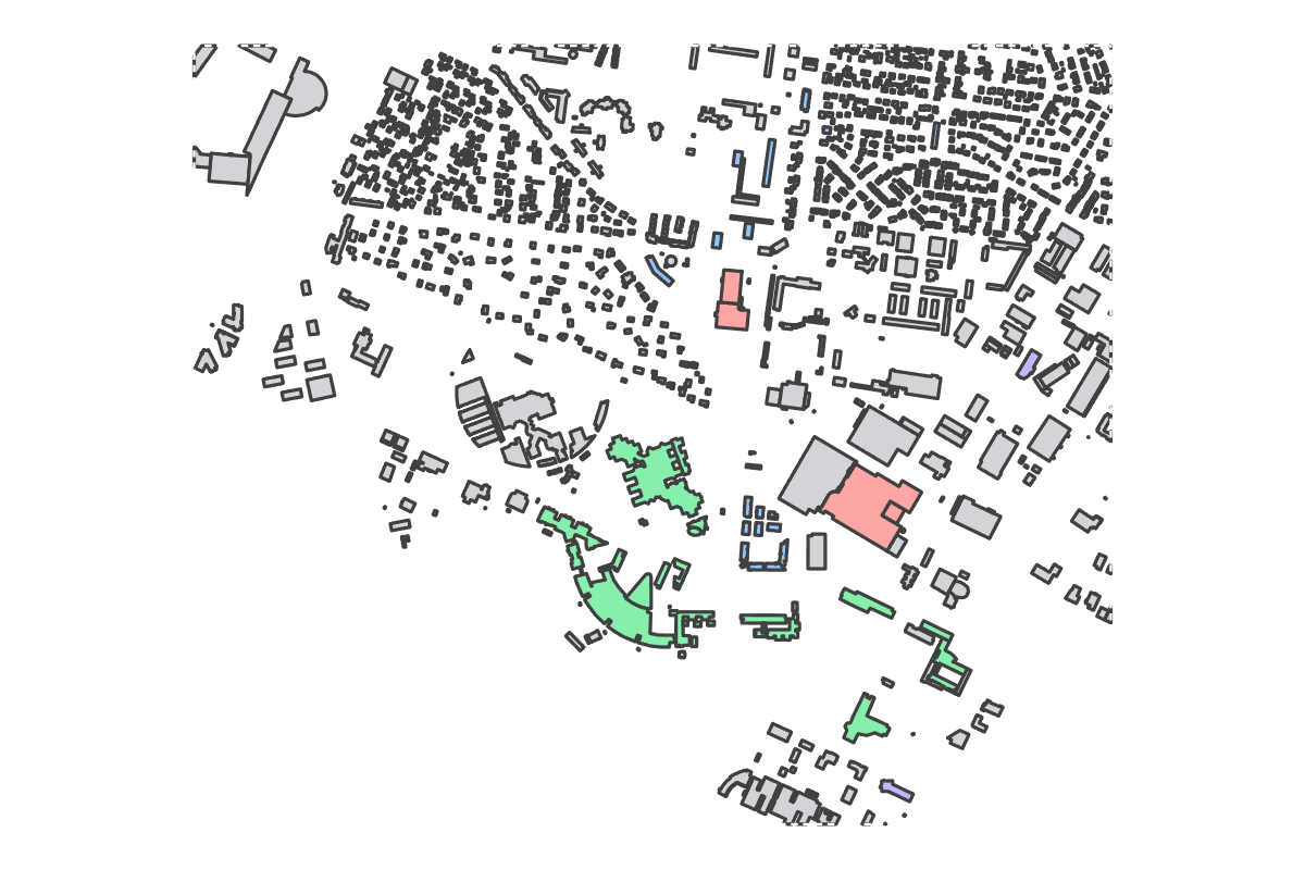 Program breakdown map