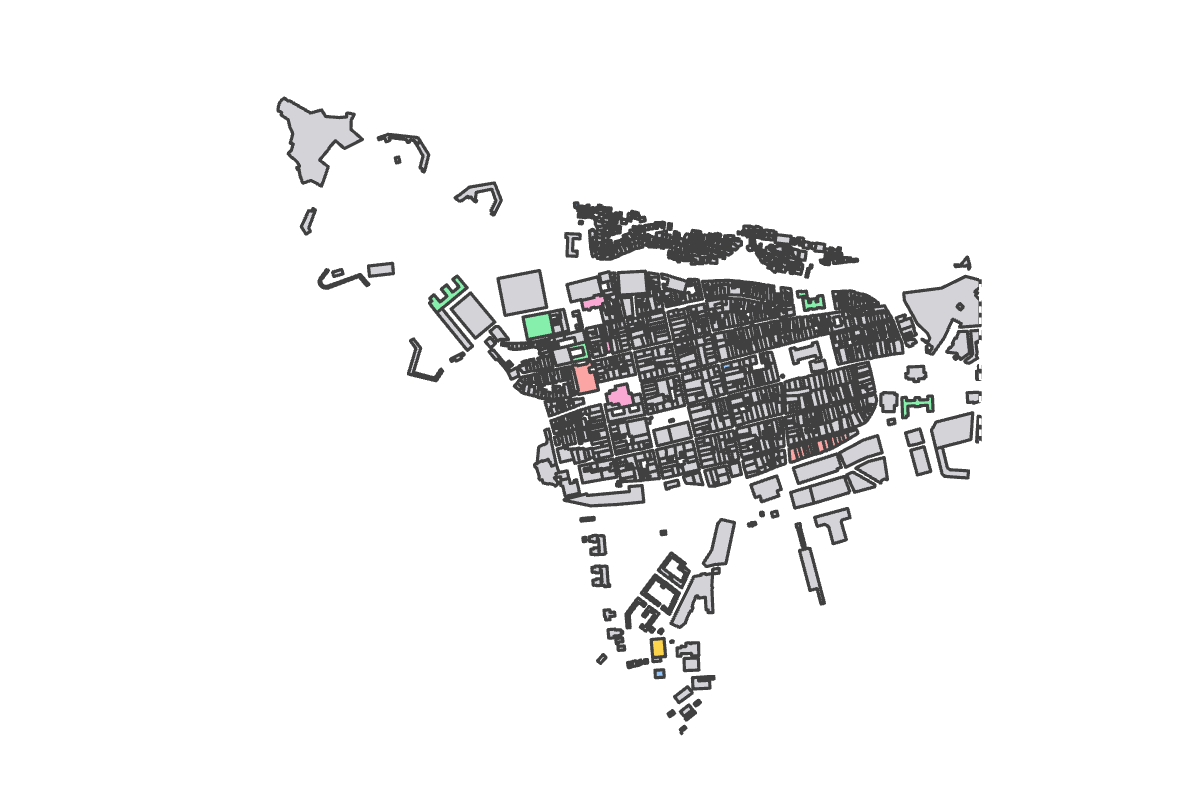 Program breakdown map
