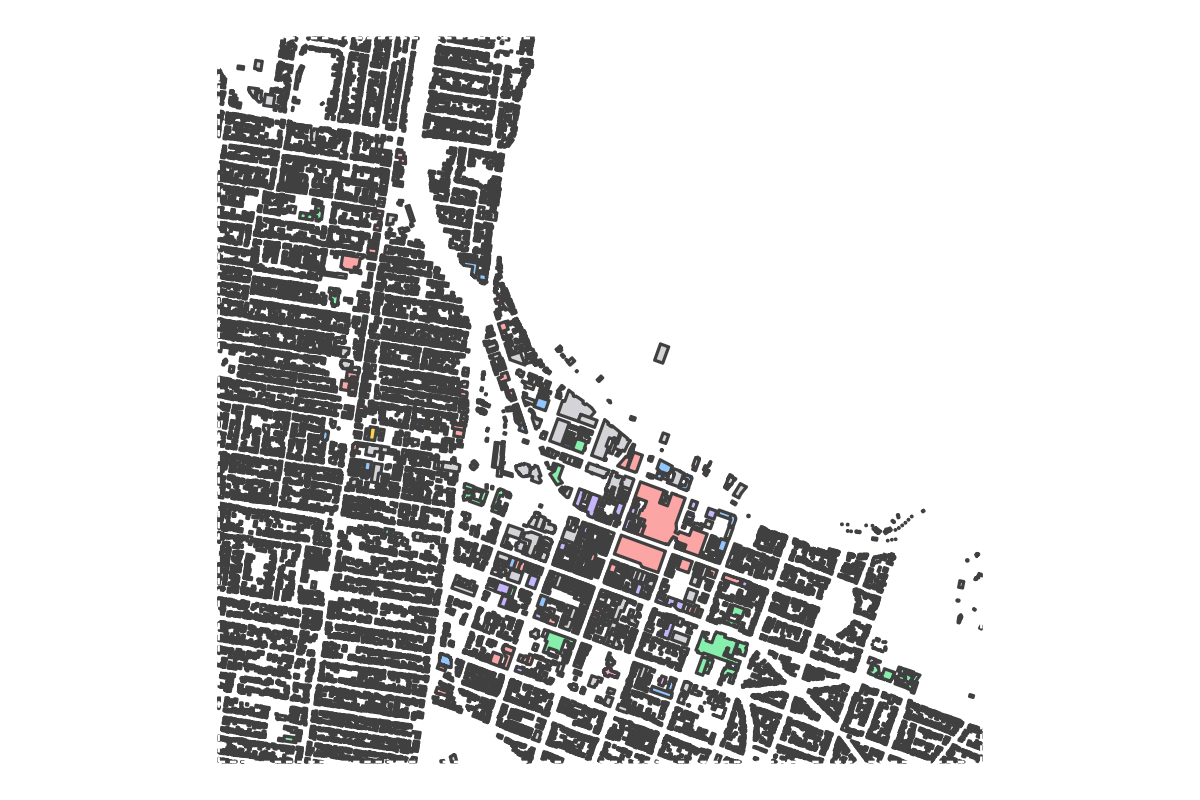 Program breakdown map