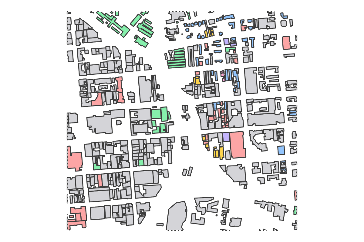 Program breakdown map