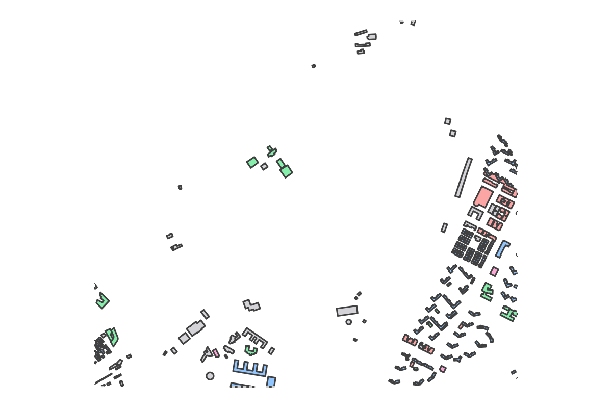 Program breakdown map
