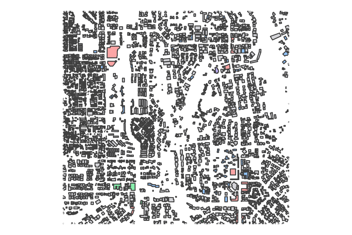 Program breakdown map
