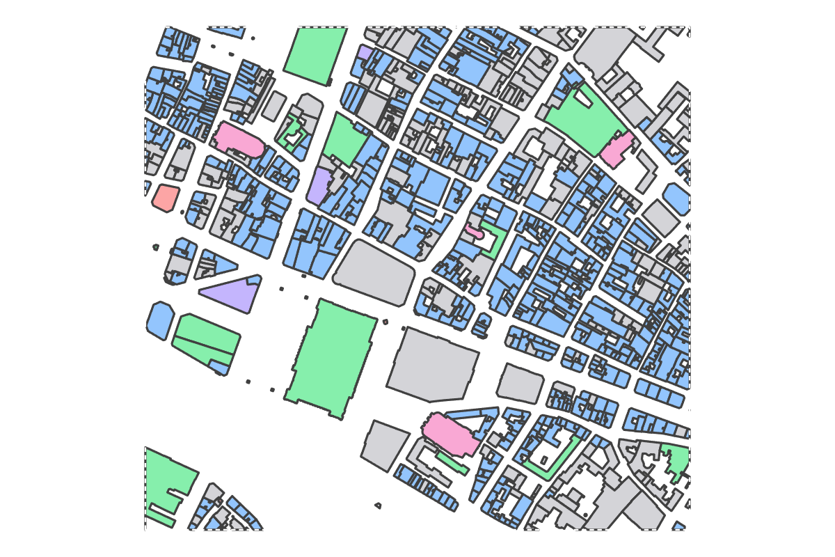 Program breakdown map