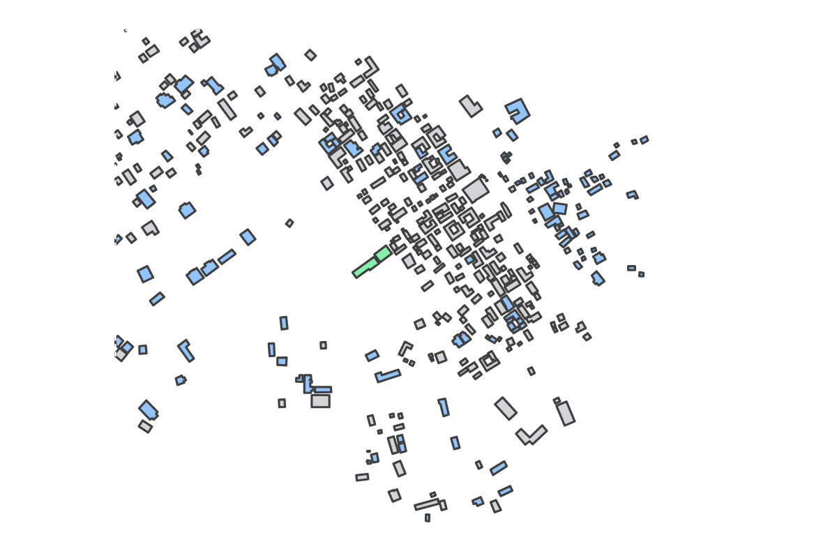 Program breakdown map