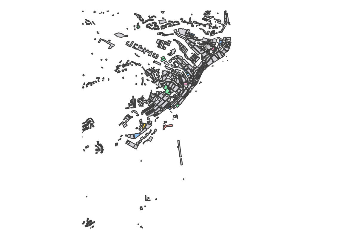 Program breakdown map