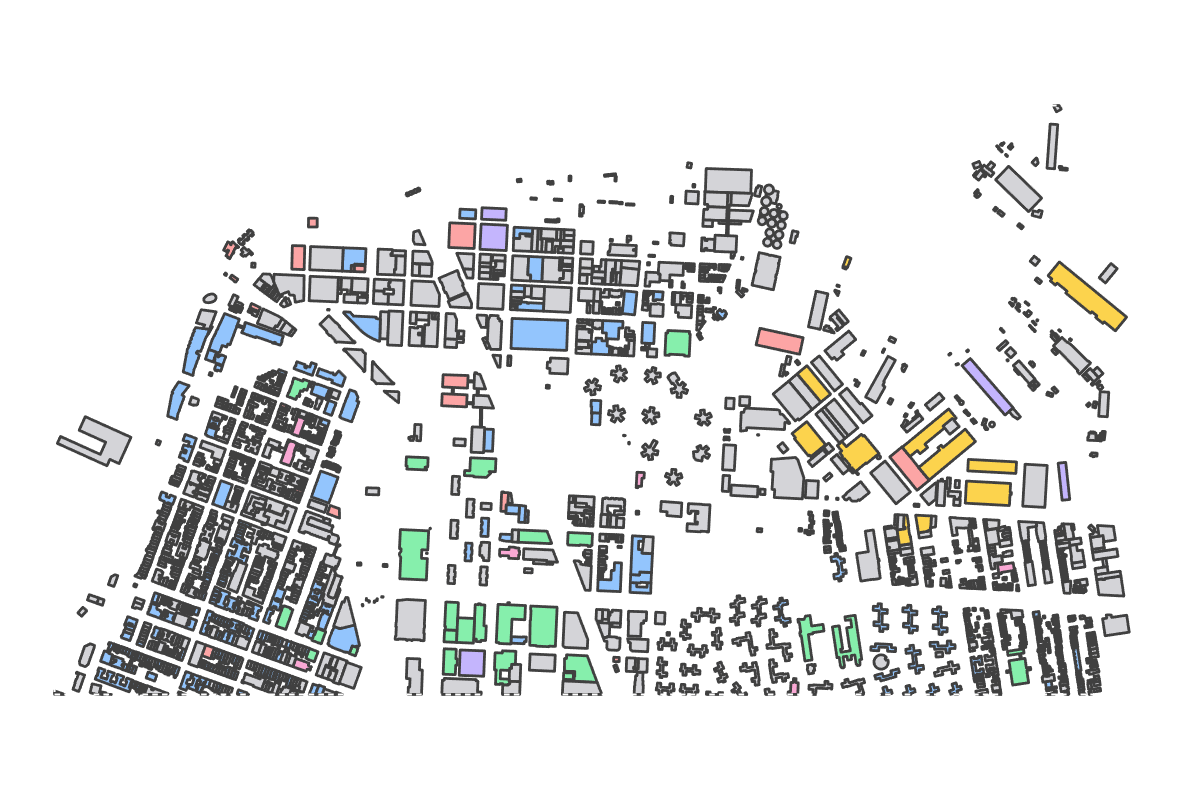 Program breakdown map