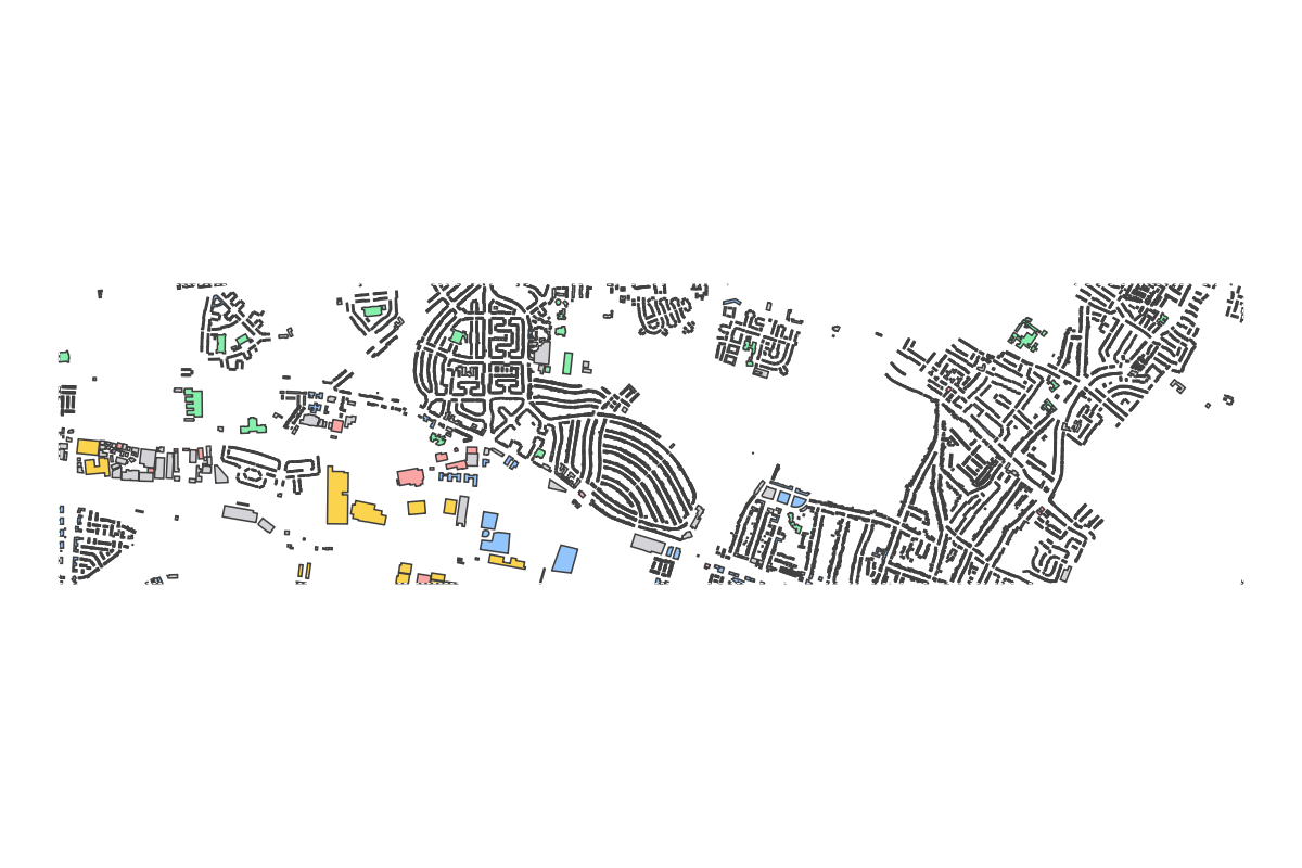 Program breakdown map