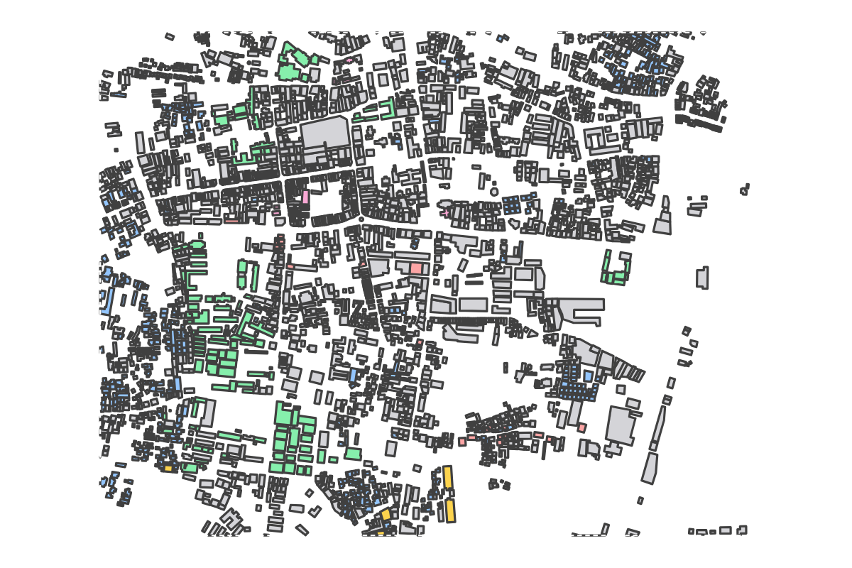 Program breakdown map