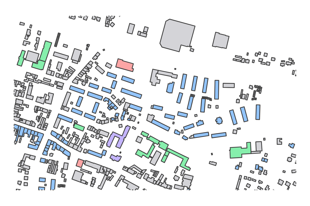 Program breakdown map