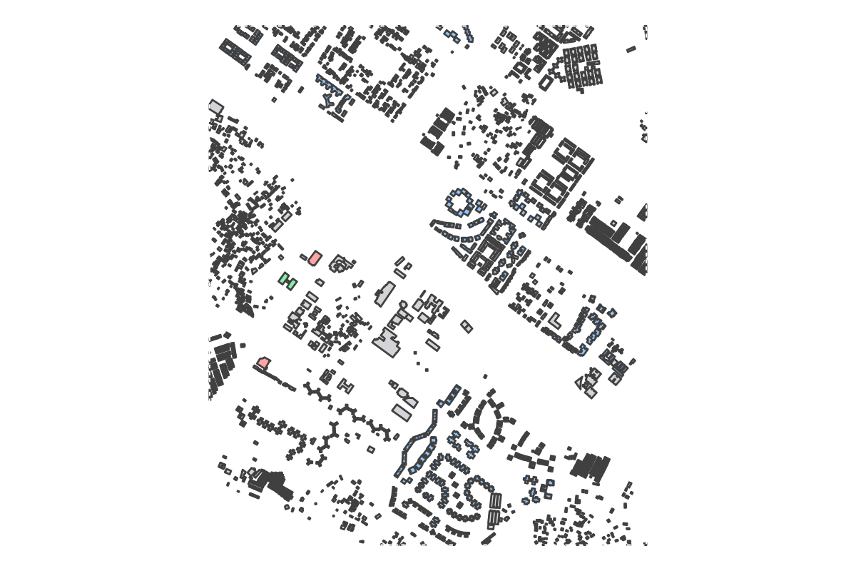 Program breakdown map