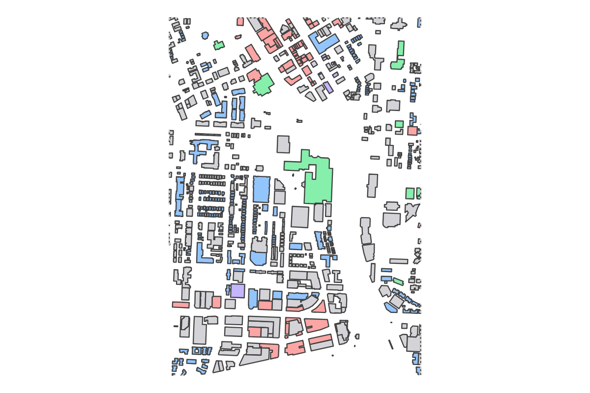 Program breakdown map