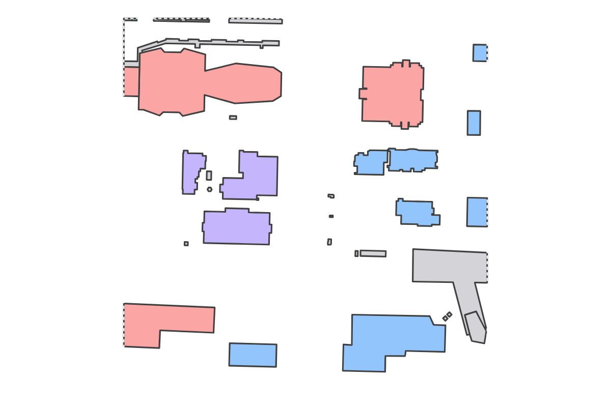 Program breakdown map