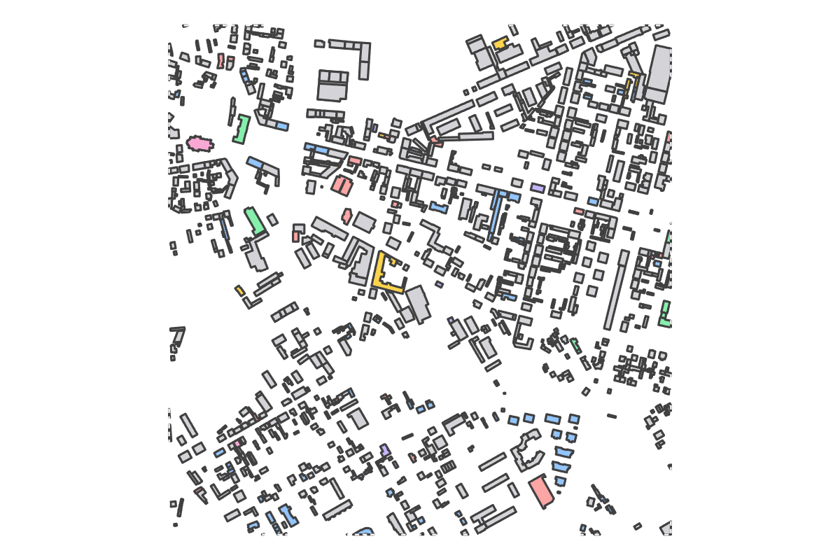 Program breakdown map