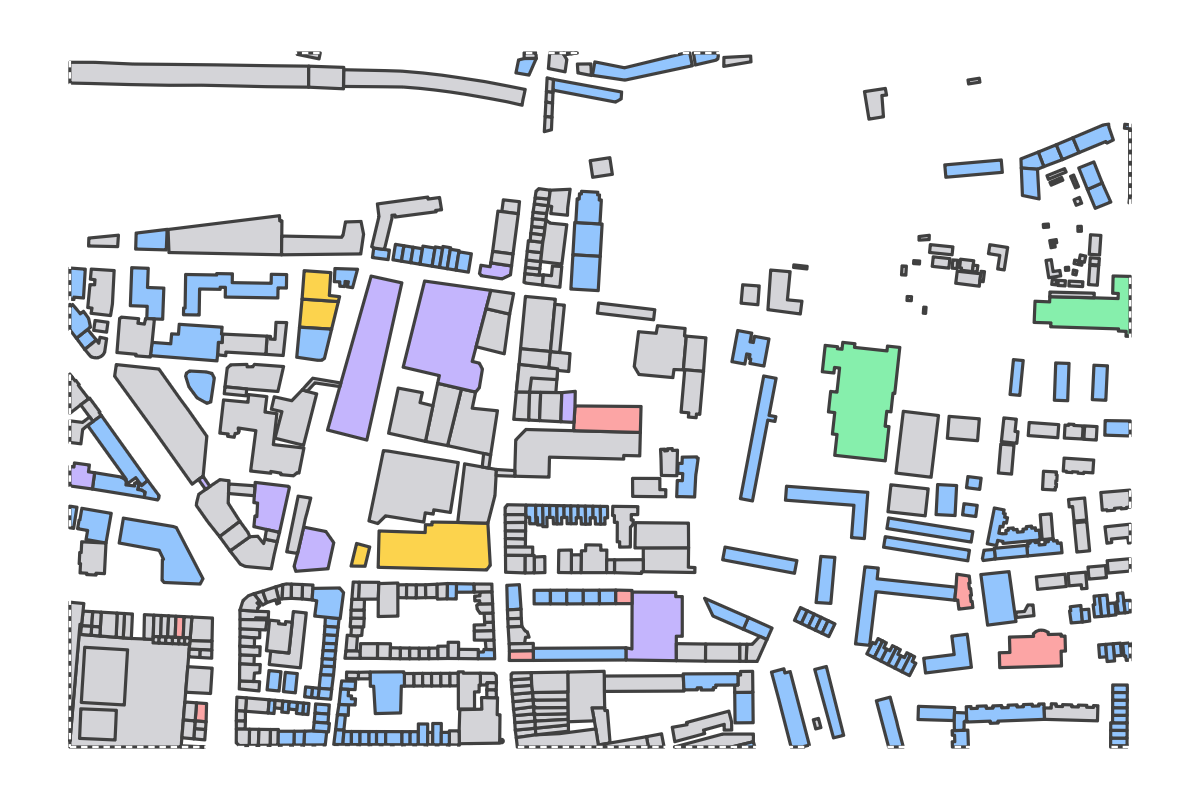 Program breakdown map
