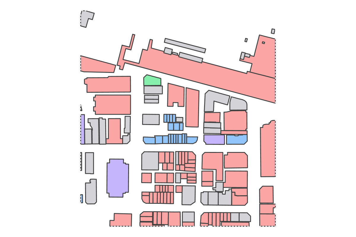 Program breakdown map
