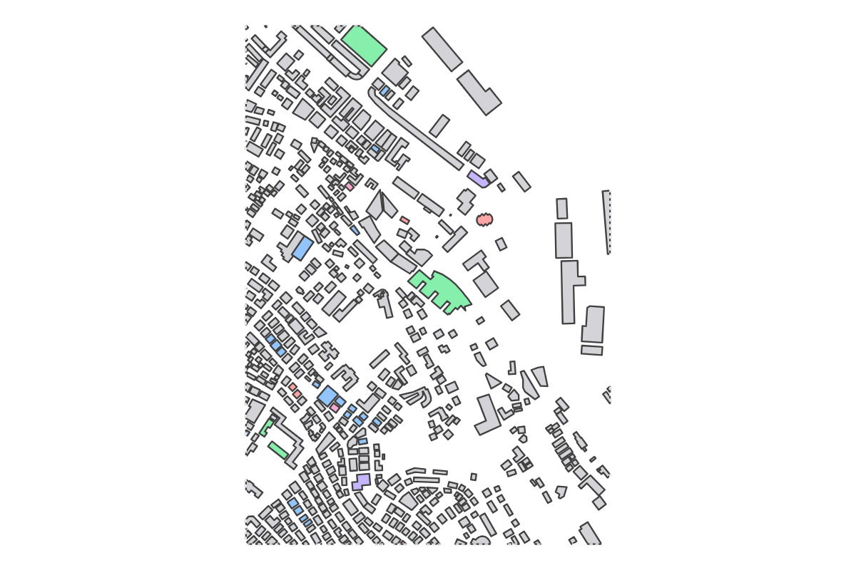 Program breakdown map