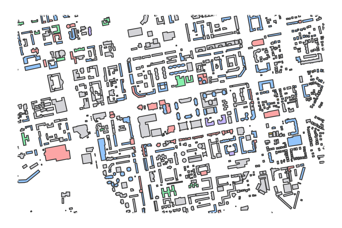 Program breakdown map