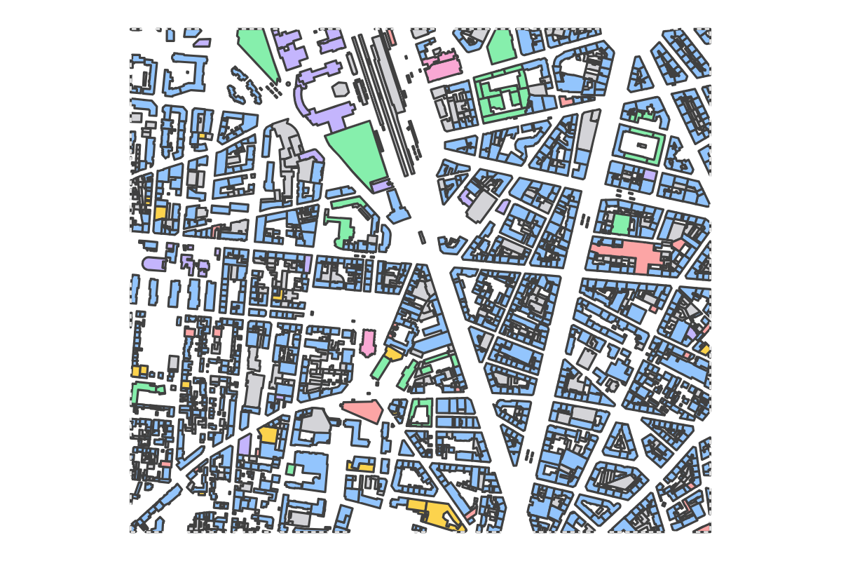 Program breakdown map